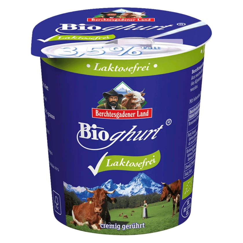 Berchtesgardener Land Bioghurt Laktosefrei 3,5% 400g
